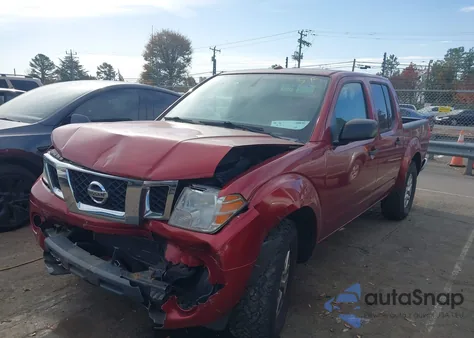 2014 Nissan Frontier Sv из США, поврежденный, VIN 1N6AD0ER6EN711063